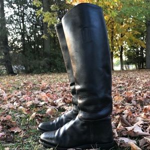 Equestrian Leather Riding Boots